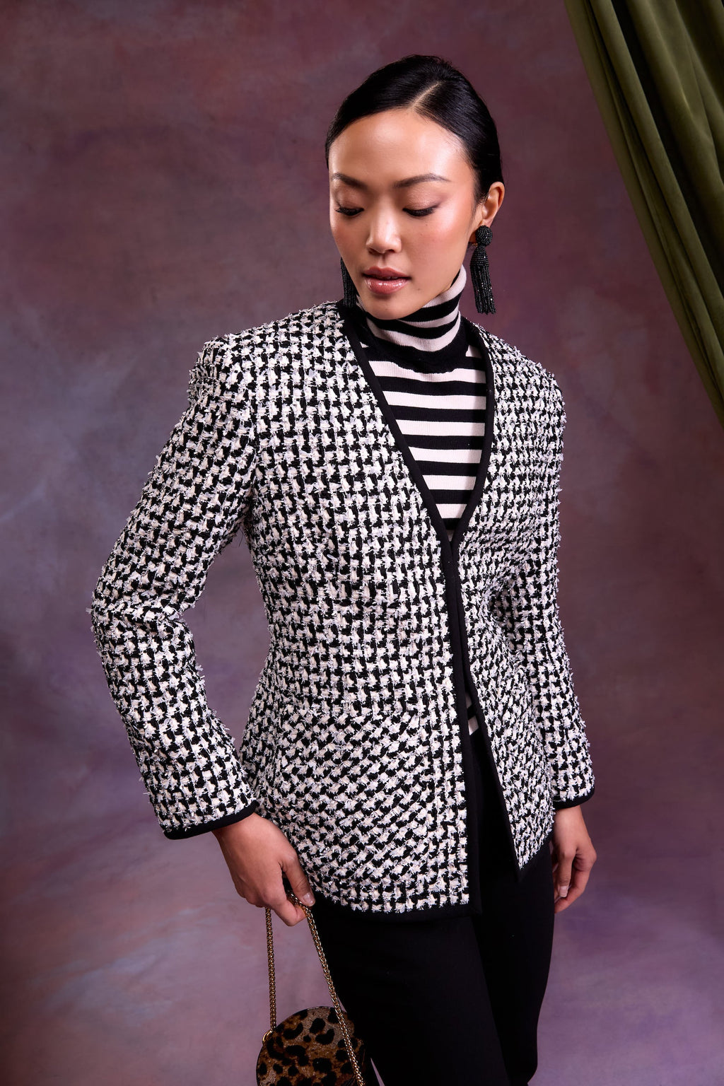 Madeline Jacket in Carlyle Tweed
