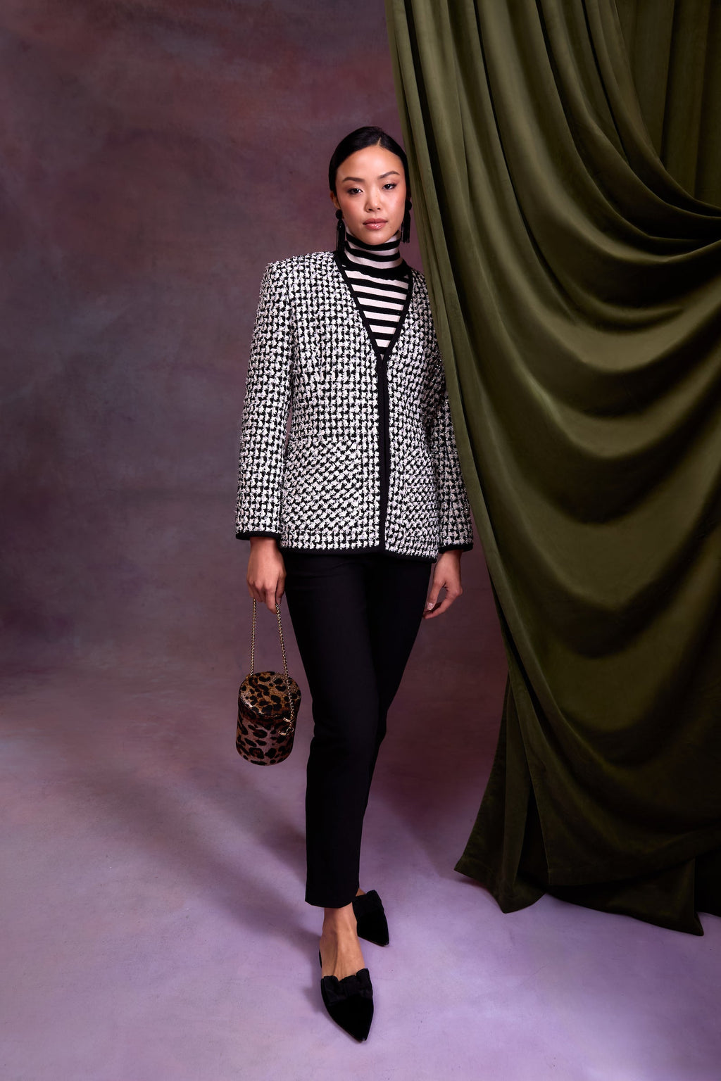 Madeline Jacket in Carlyle Tweed