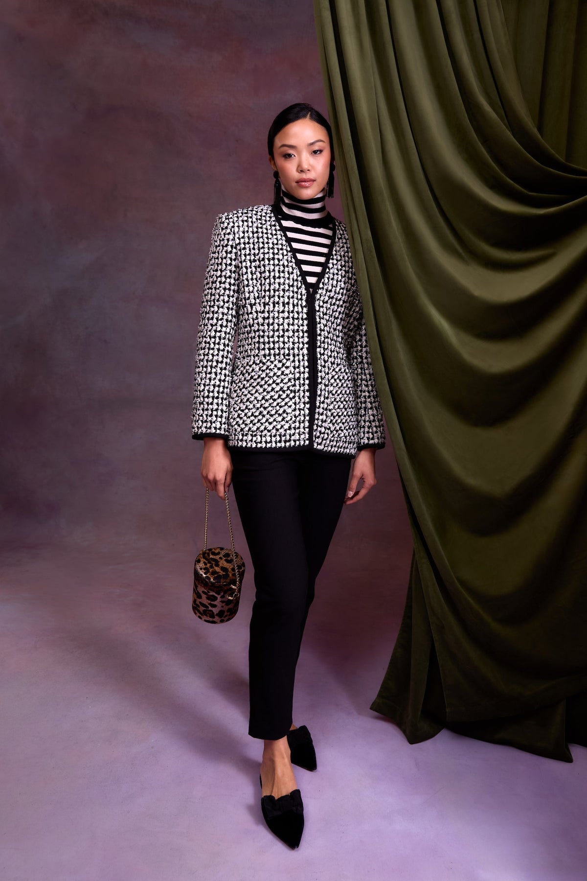 Madeline Jacket in Carlyle Tweed