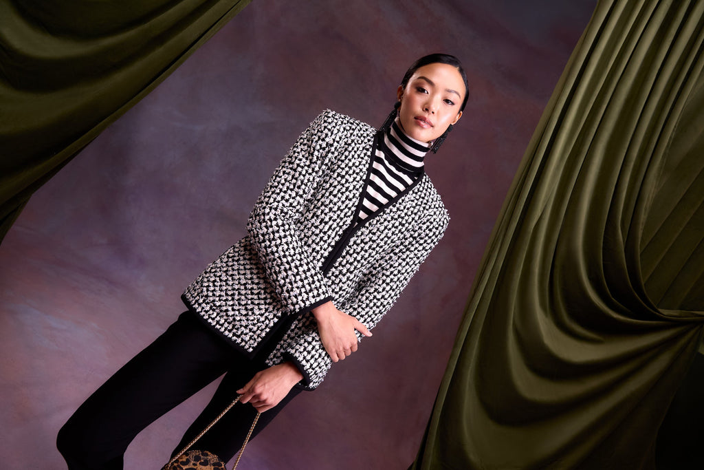 Madeline Jacket in Carlyle Tweed