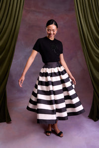 Ava Skirt in Highline Stripe