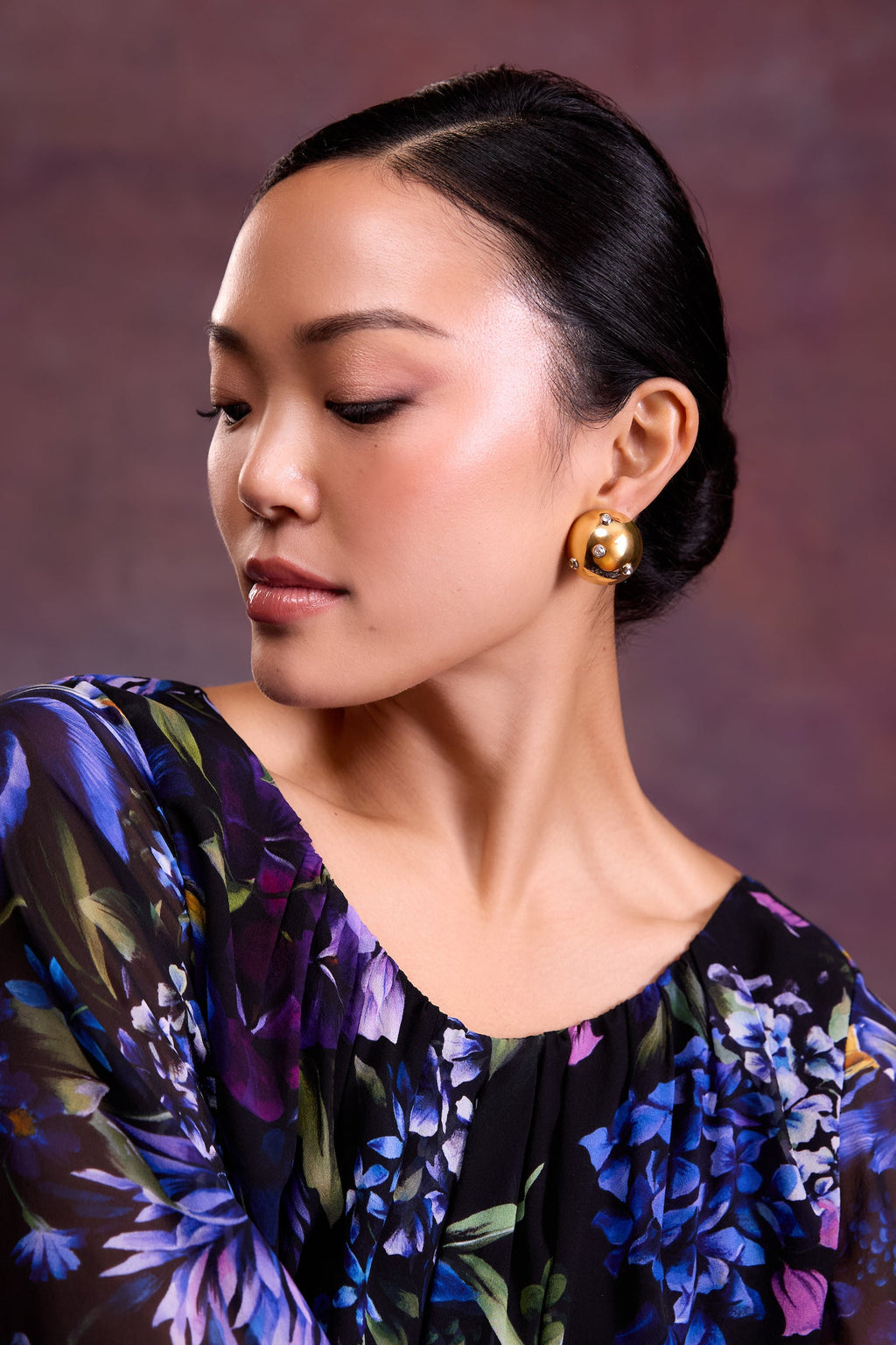 Bridget Gown in Astor Garden Silk