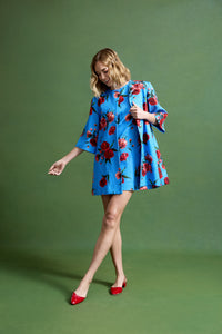 Audrey Coat in Chelsea Rose Brocade