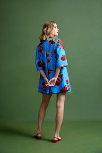 Audrey Coat in Chelsea Rose Brocade