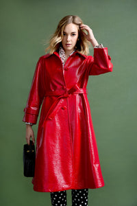 Savannah Coat in Patent