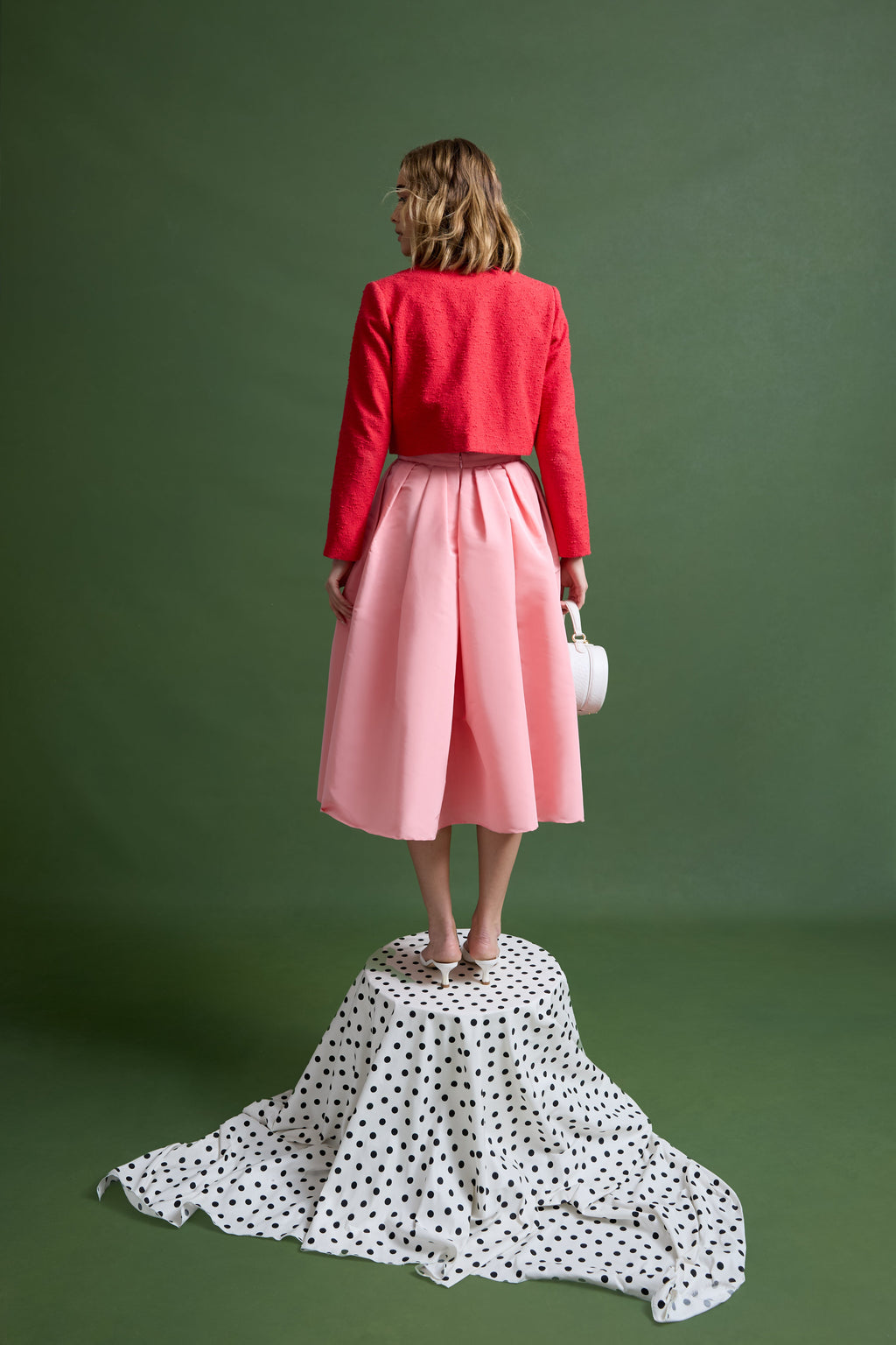 Cecilia Jacket in Cotton Linen Bouclé