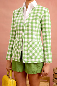 madeline jacket in greenwich tweed