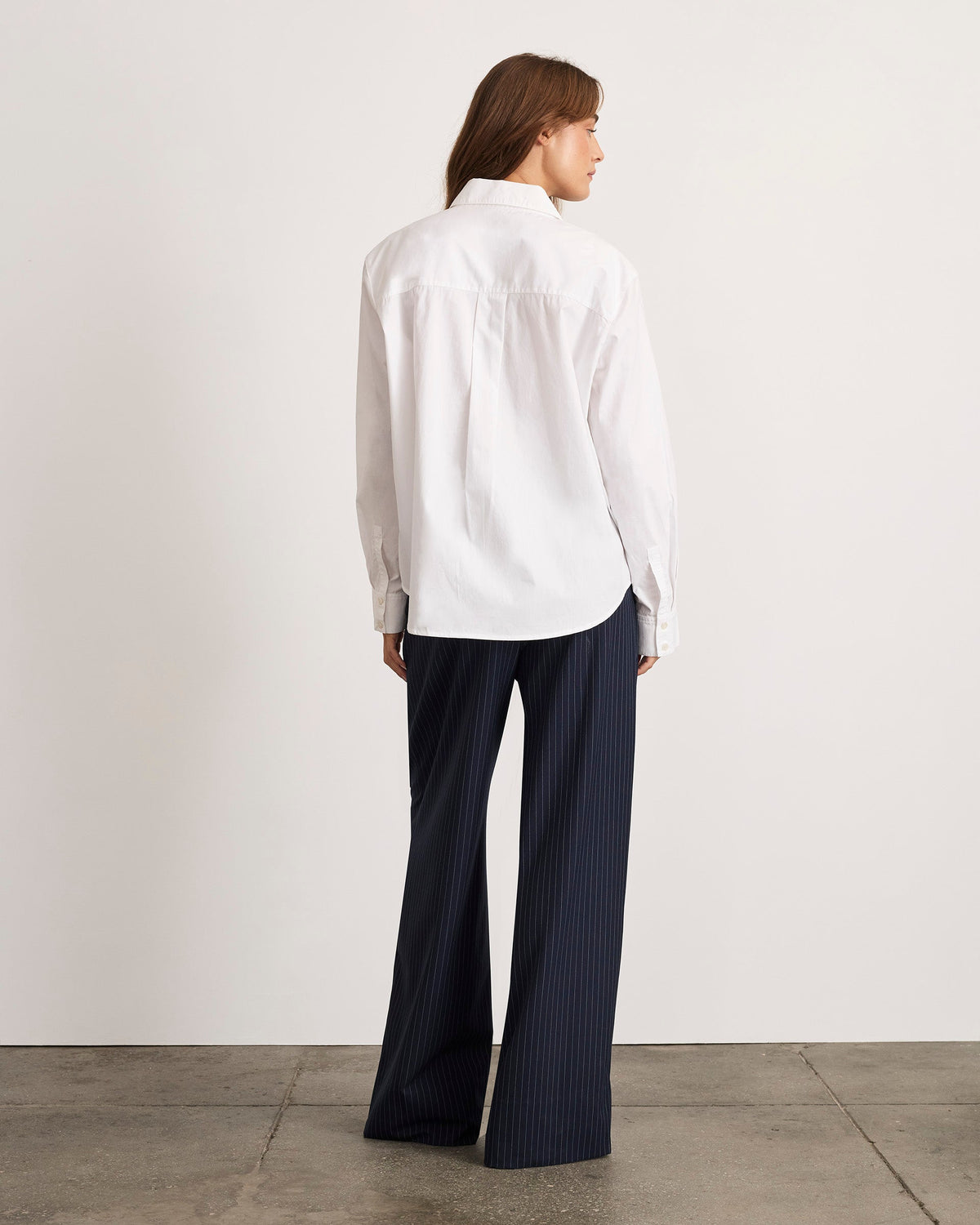 Margaux Embellished Shirt in optic White
