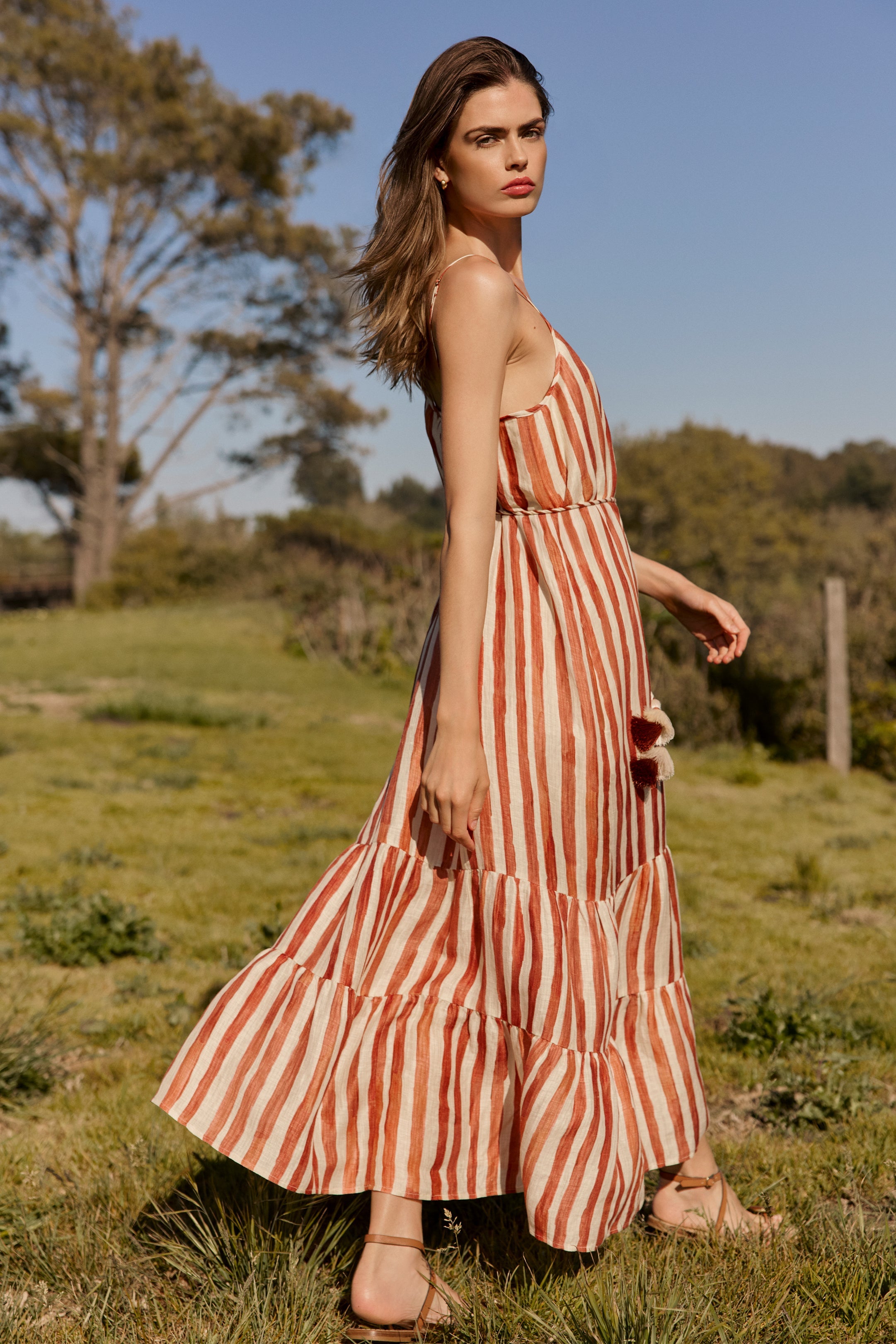 Kinley Dress in Tierra