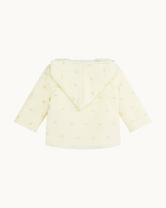 Angel Wing Velour Pram Jacket