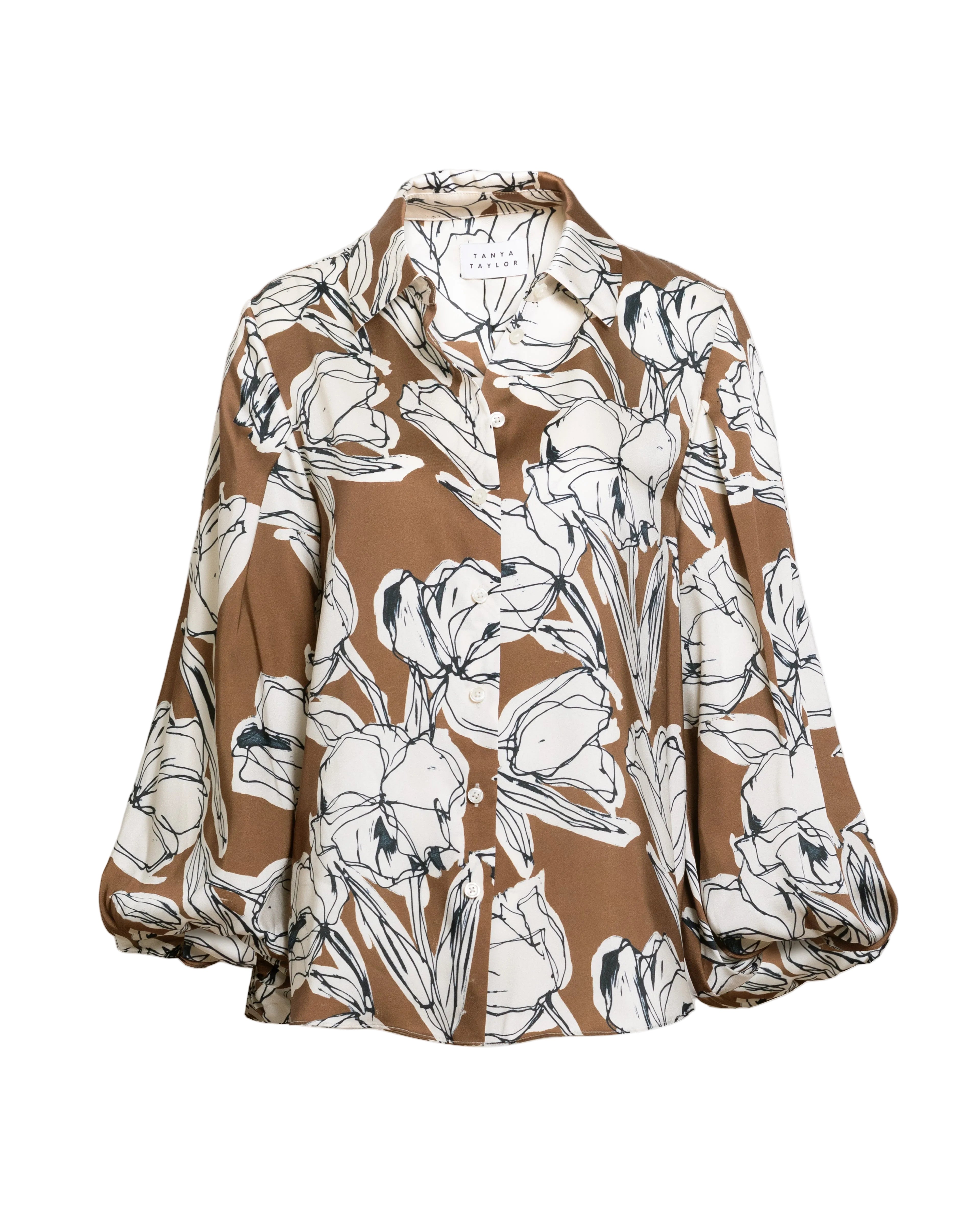 Marina Top in Acorn Multi