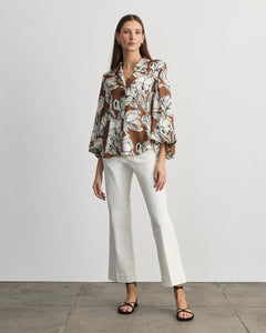 Marina Top in Acorn Multi