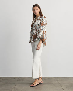 Marina Top in Acorn Multi