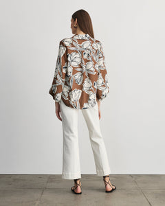 Marina Top in Acorn Multi