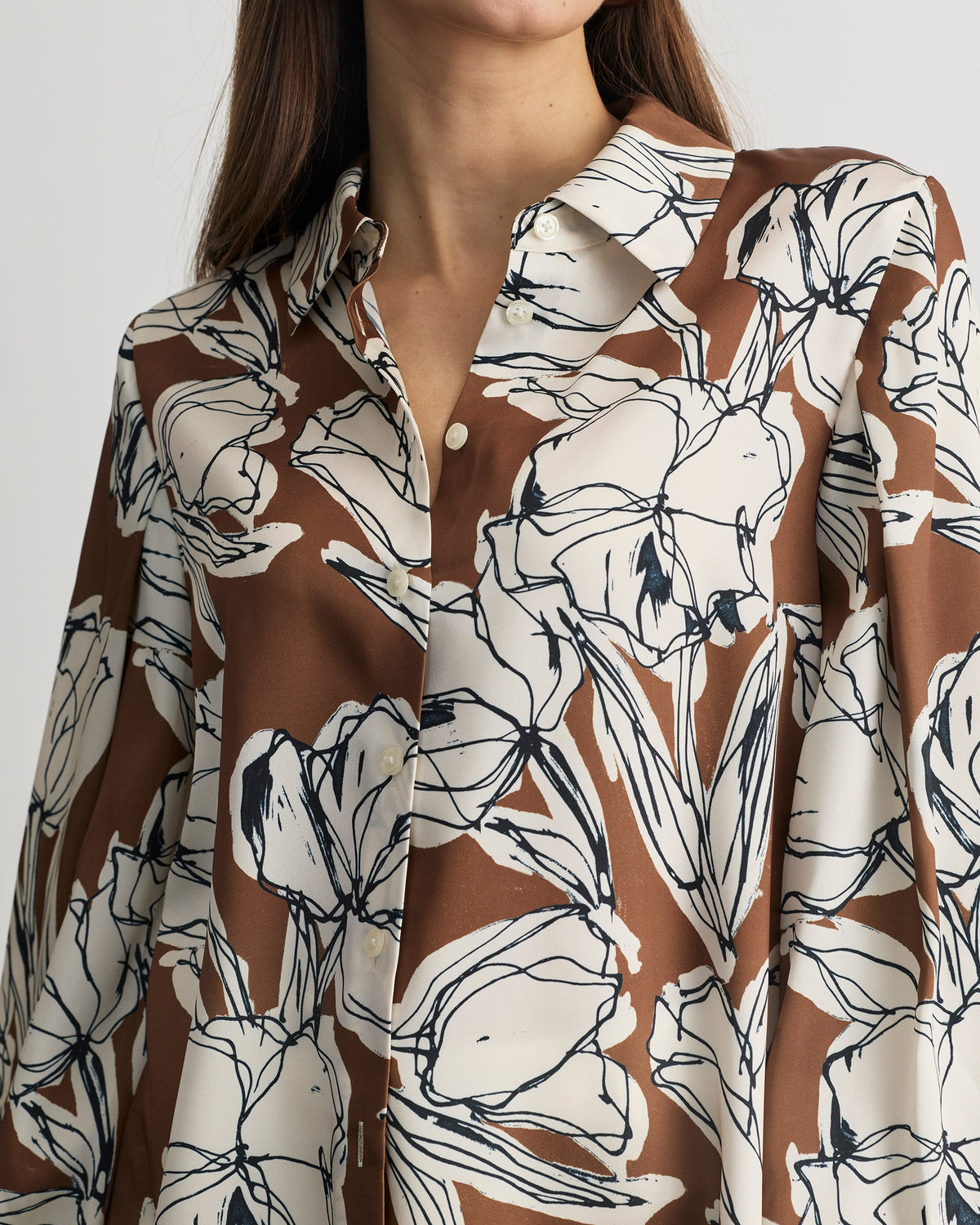 Marina Top in Acorn Multi