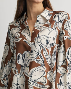 Marina Top in Acorn Multi