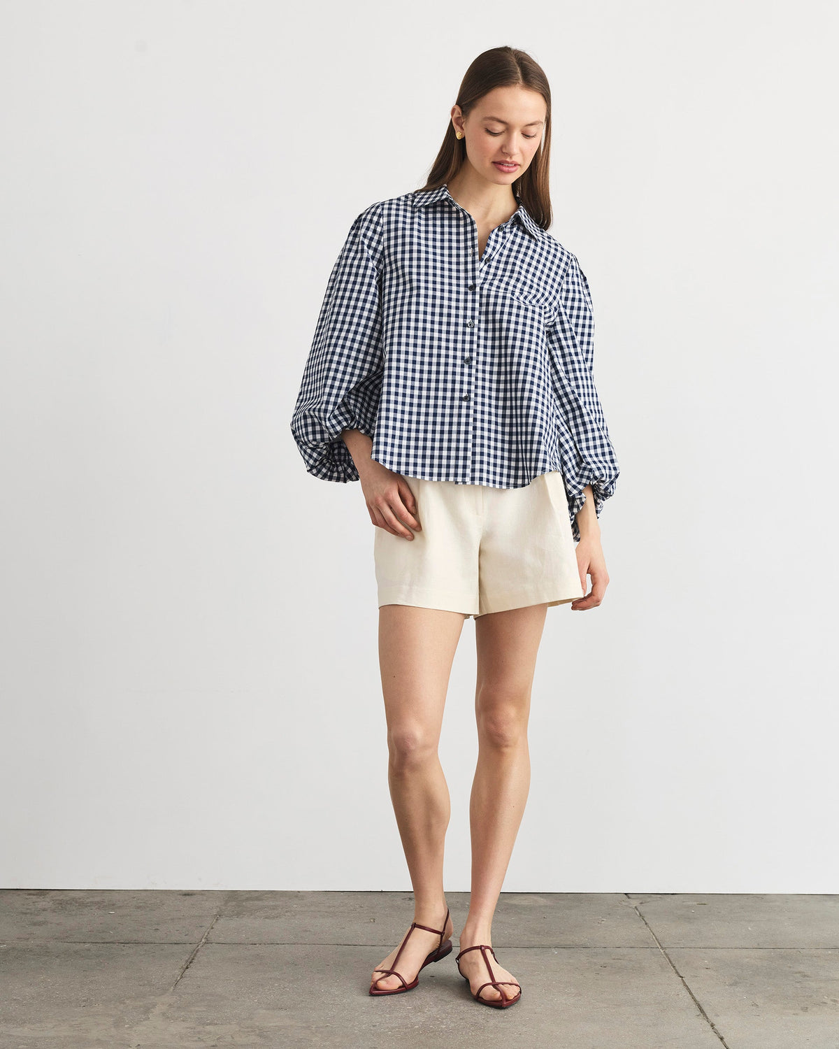 Marina Top in Maritime Blue Multi