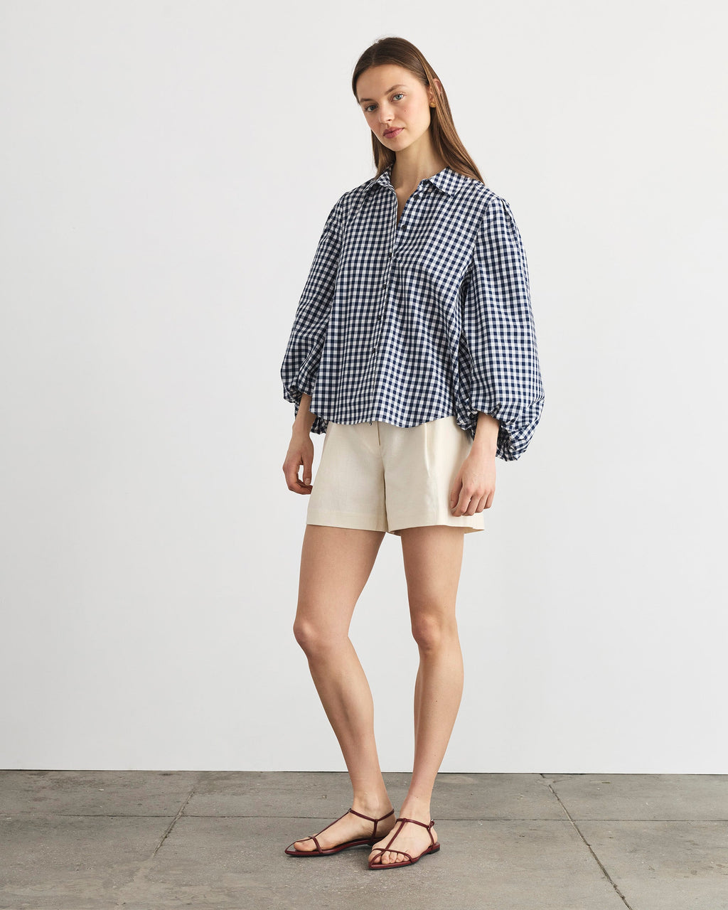 Marina Top in Maritime Blue Multi