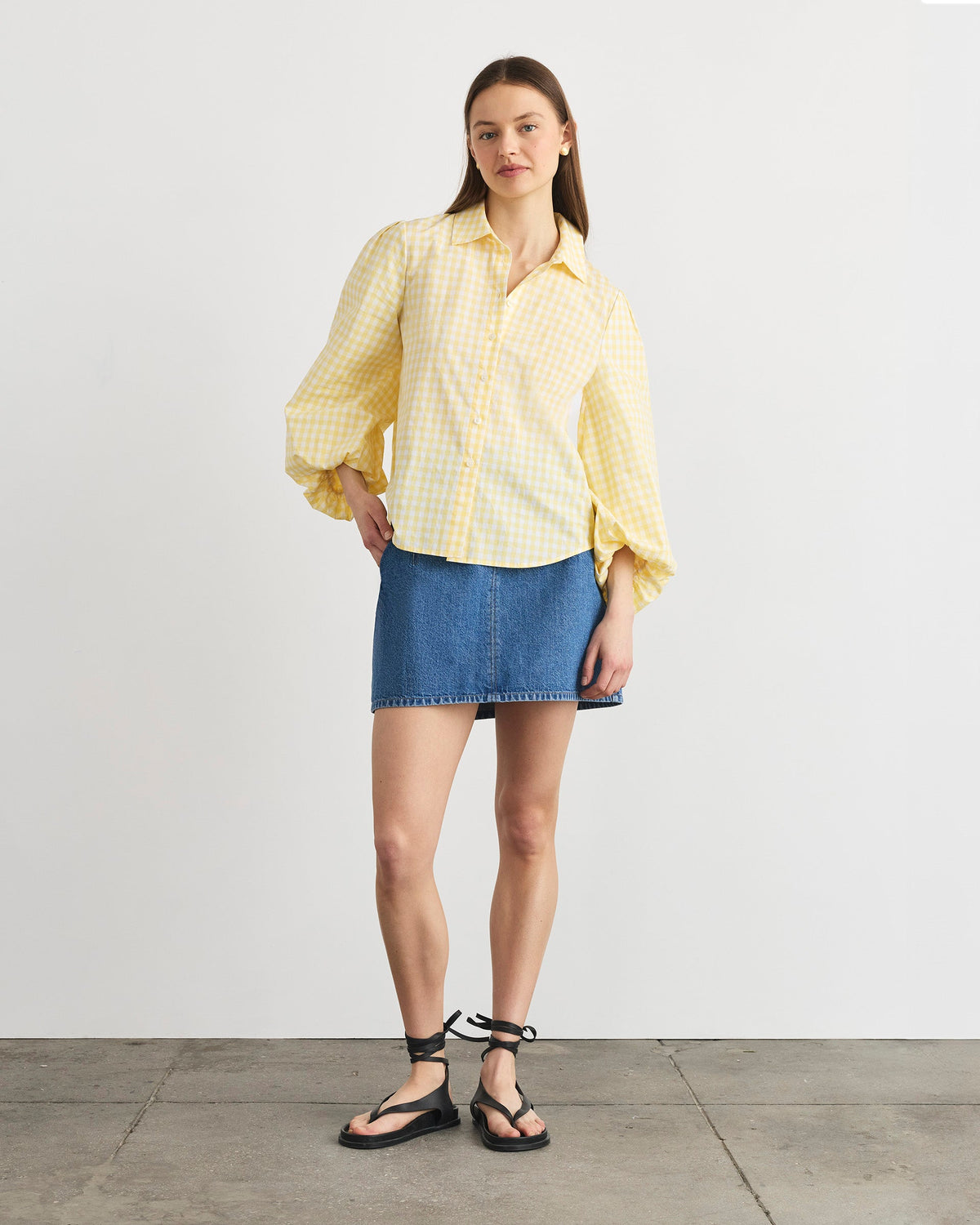 Marina Top in Lemon Meringue Multi