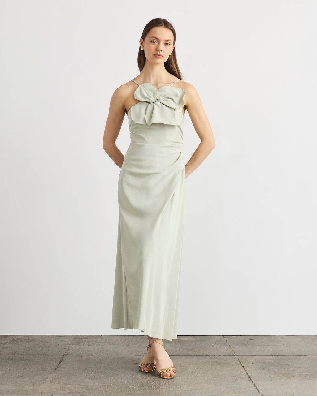 Marlowe Dress in Light Seaglass