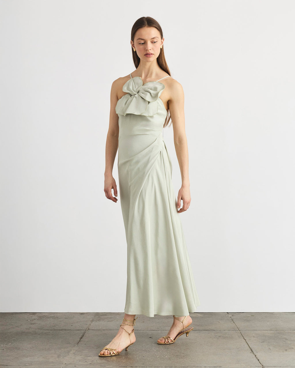 Marlowe Dress in Light Seaglass