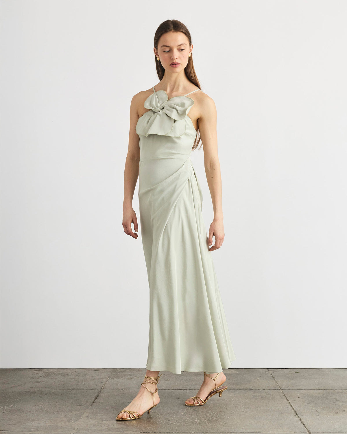 Marlowe Dress in Light Seaglass