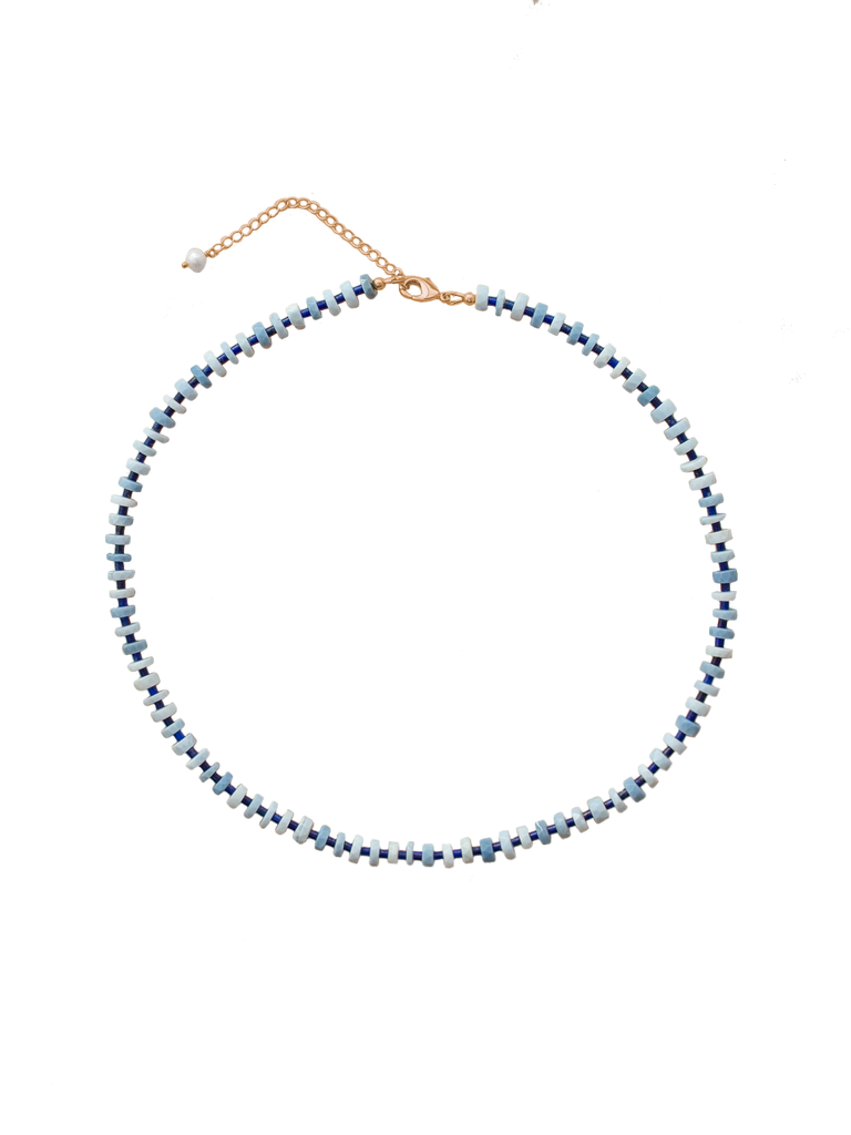 Martine Necklace in Blue