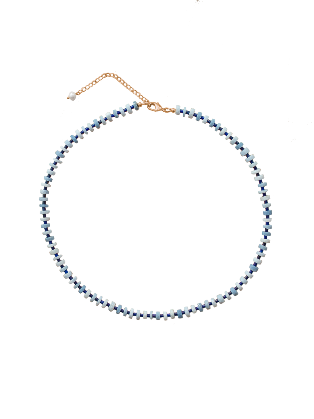Martine Necklace in Blue
