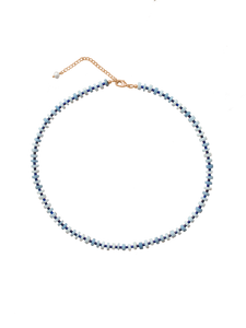 Martine Necklace in Blue