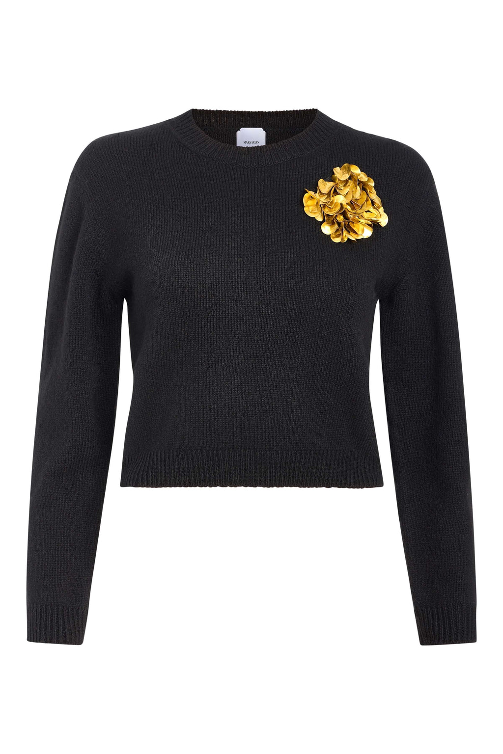 Romy Sequin Embellished Sweater