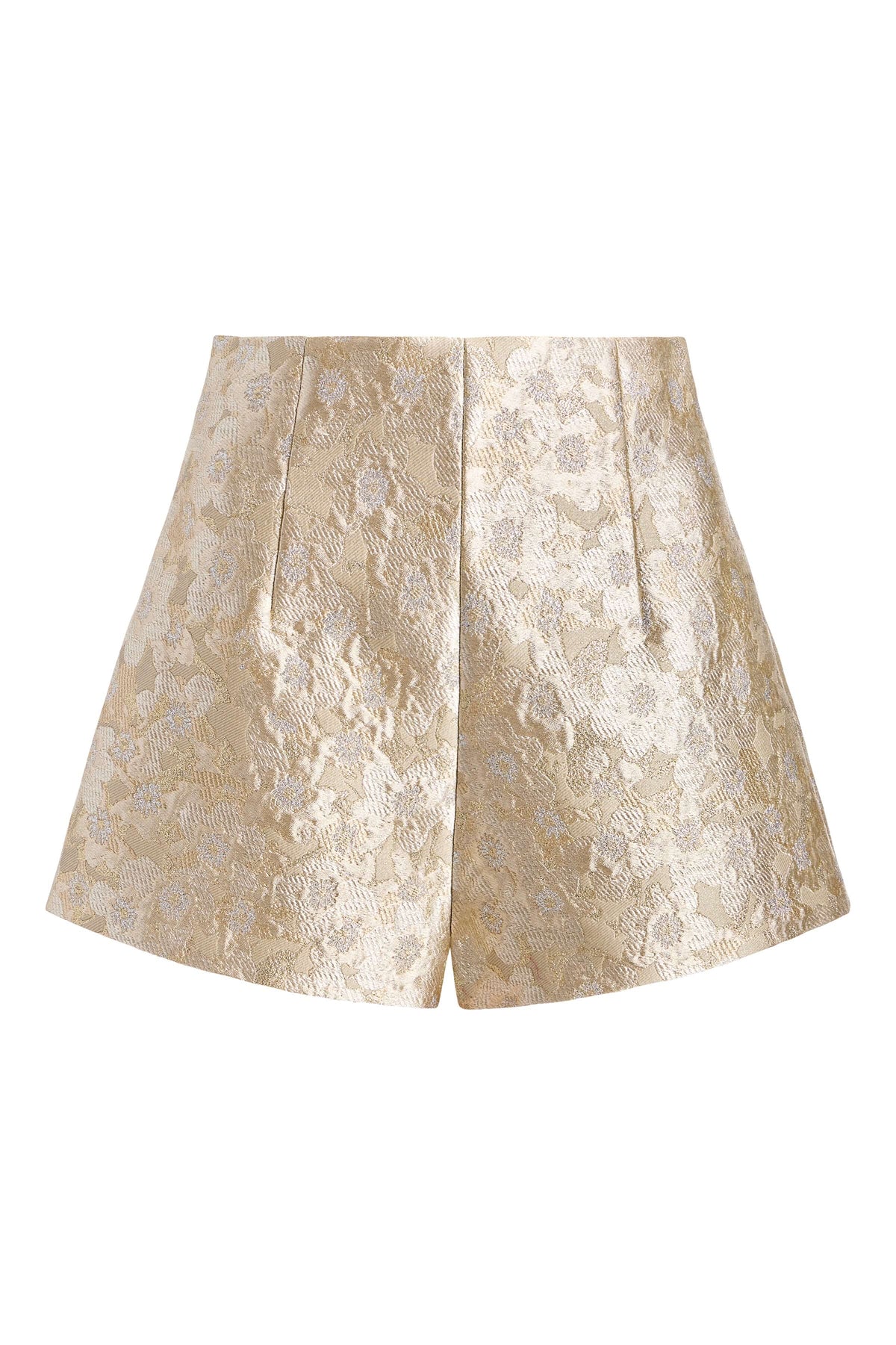 Mira Silver Shorts