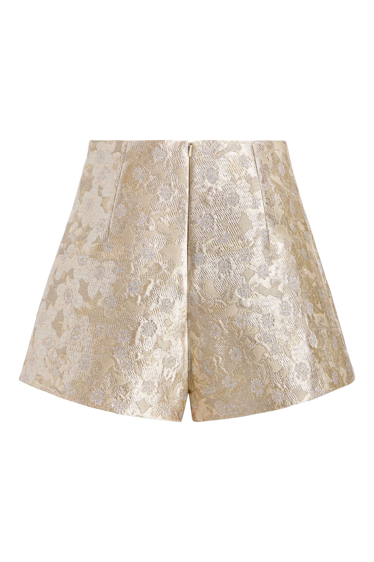 Mira Silver Shorts
