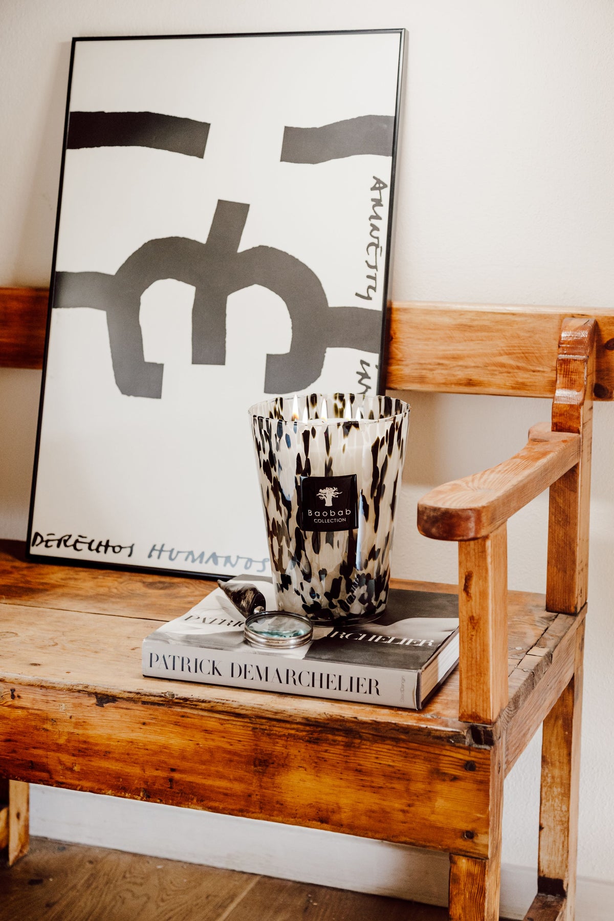 Candle Max 10 Pearls Black