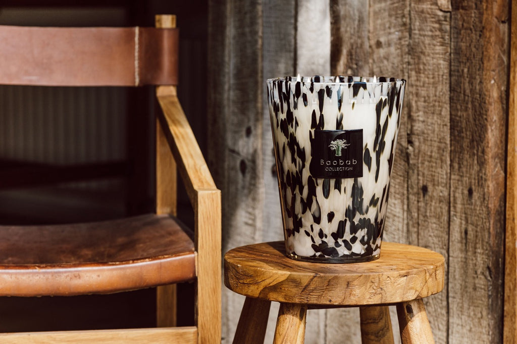 Candle Max 24 Pearls Black