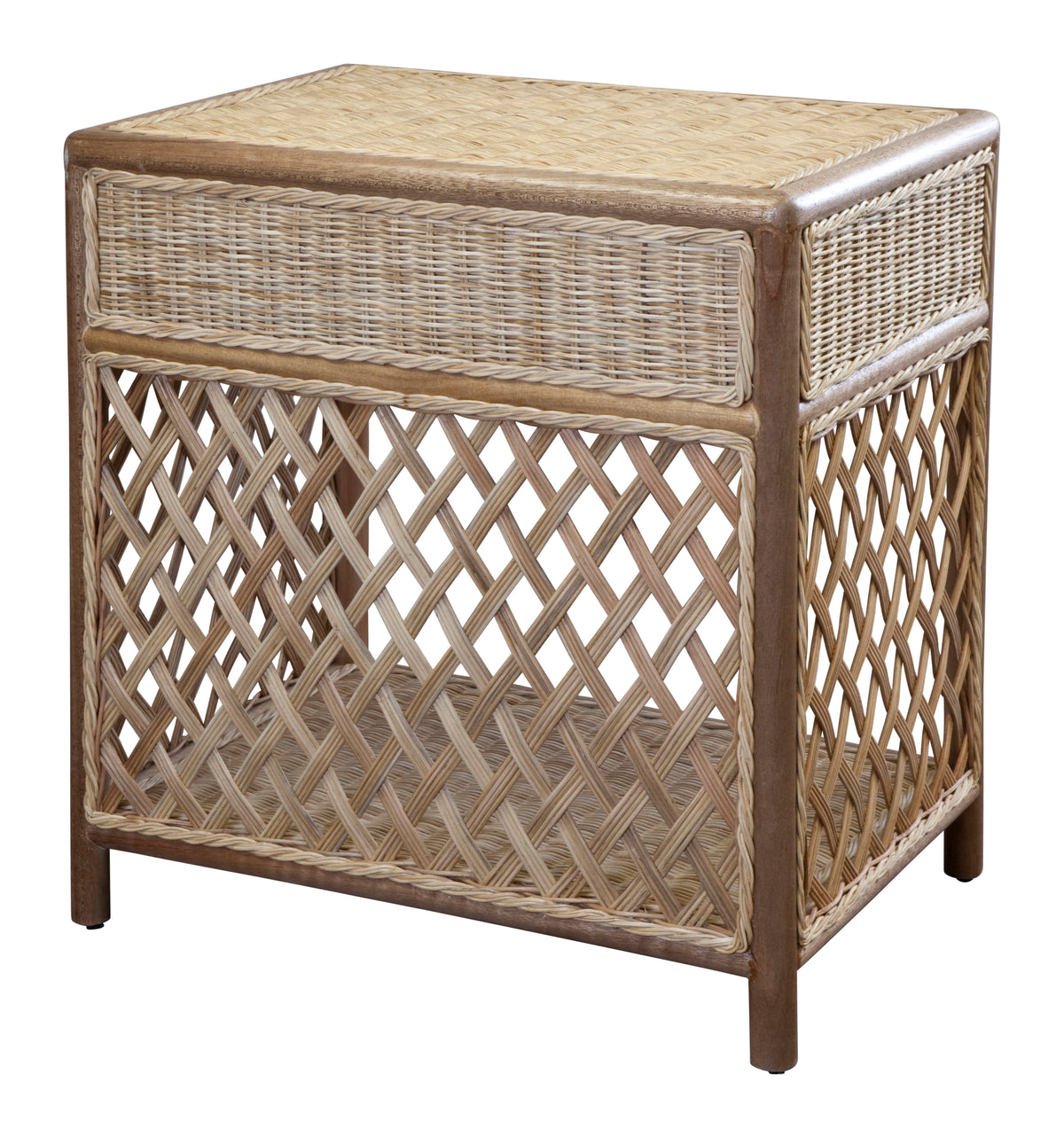 Trellis Bedside Table