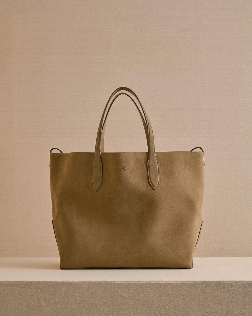 Eleanor 42 in Suede Mushroom