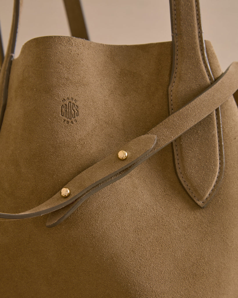 Eleanor 42 in Suede Mushroom