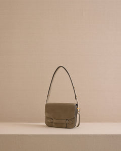 Romy 25 in Suede Mushroom