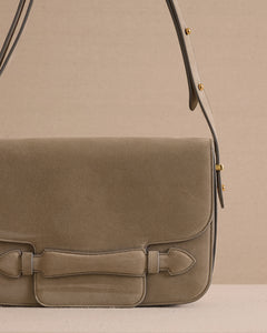 Romy 25 in Suede Mushroom