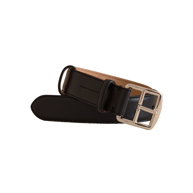 Belt 45 in Vacchetta Black
