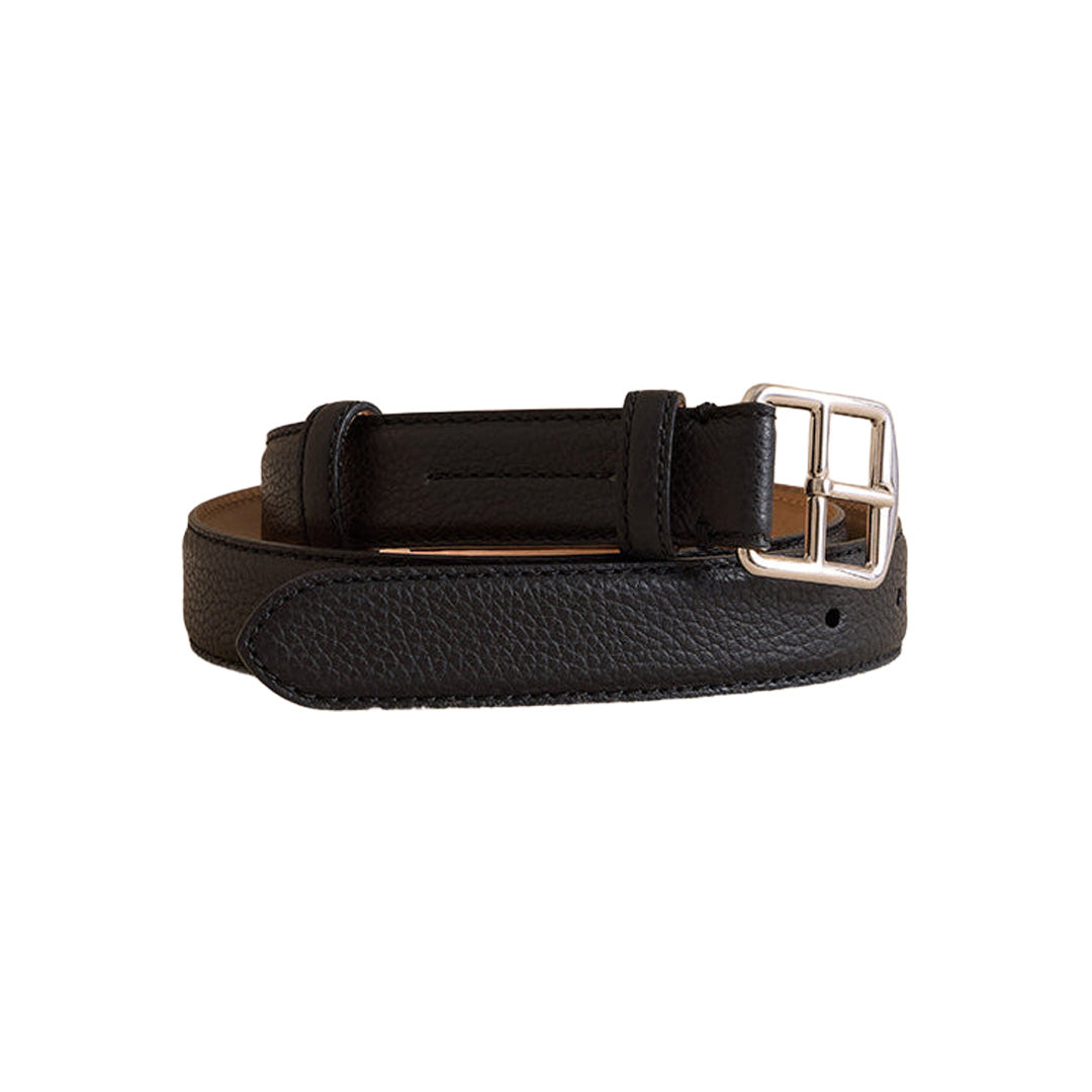 Belt 35 in Tumbled Grain Black