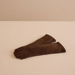Babe 35 in Nubuck Chocolate