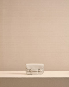 Romy Clutch in Ivory