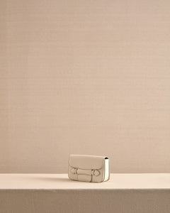 Romy Clutch in Ivory