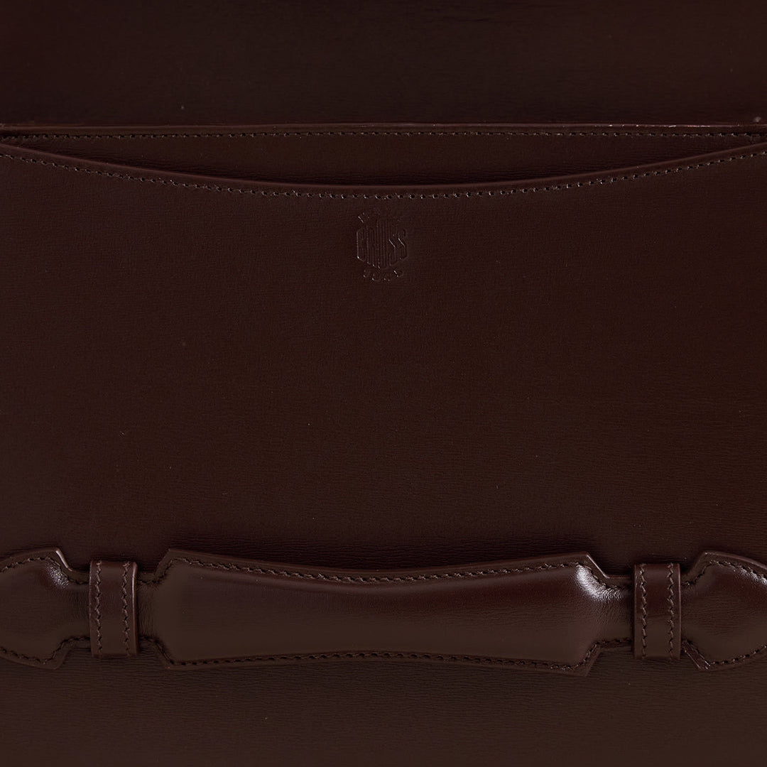 Romy 25 in Box Calf Palmellato Chocolate