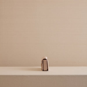 Romy Clutch in Satin Blush