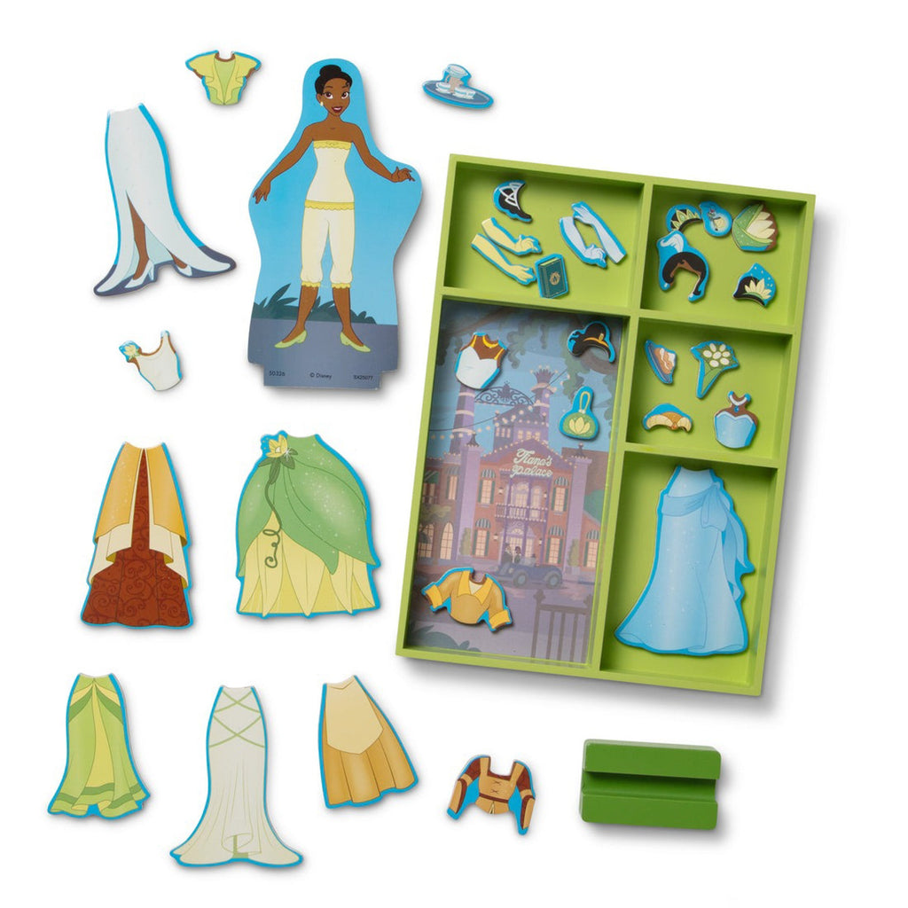Disney Princess Magnetic Dress Up Kit: Moana, Tiana, Ariel & Cinderella