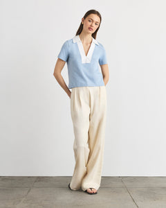 Melanie Top in Powder Blue