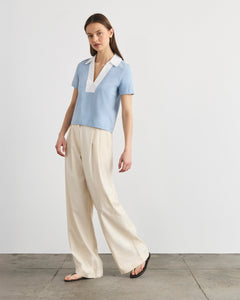 Melanie Top in Powder Blue