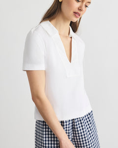 Melanie Top in Optic White